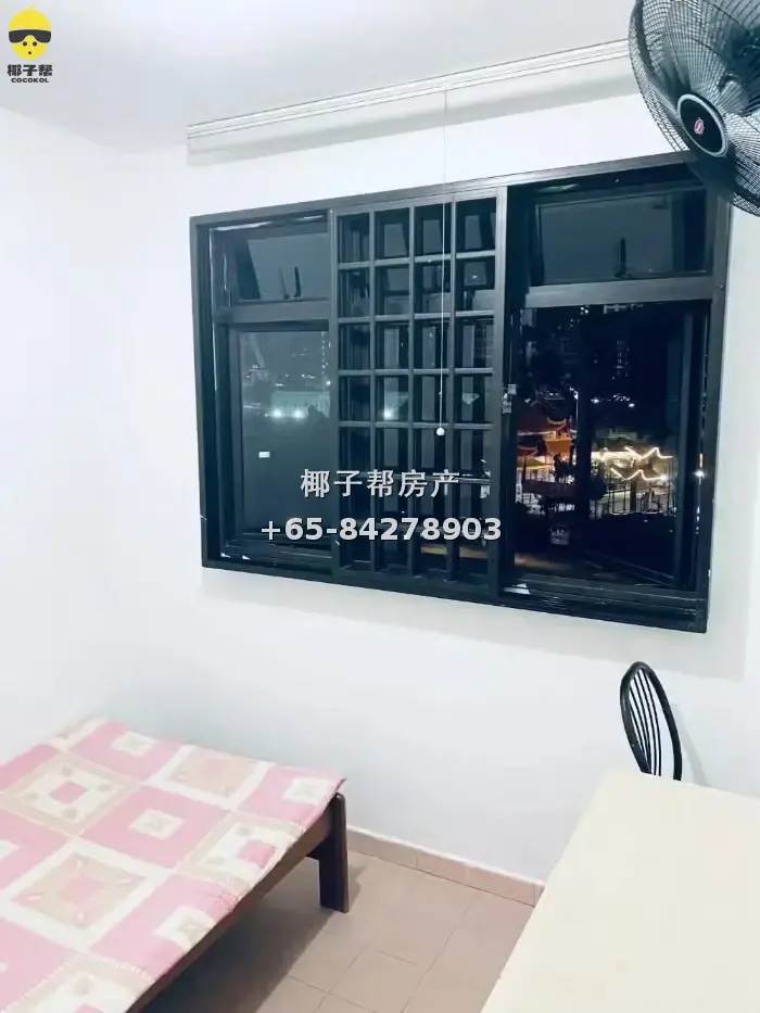 【出租】汤申路上段组屋单间 近玛丽蒙地铁 包水电无中介费 1