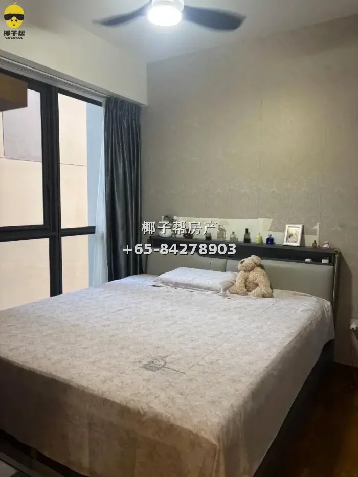 【出租】阿裕尼地铁旁公寓两房整租 步行5分钟达绿线 全家私无中介费 2