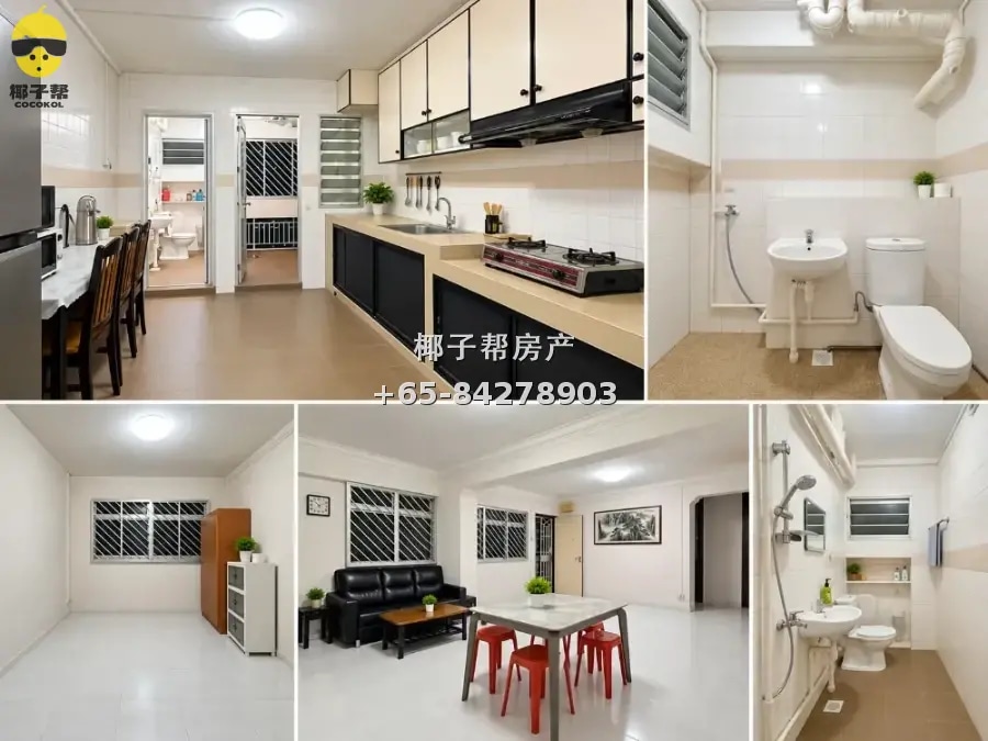 【出租】裕廊西三房组屋整租 近先驱地铁 全家私即住 1