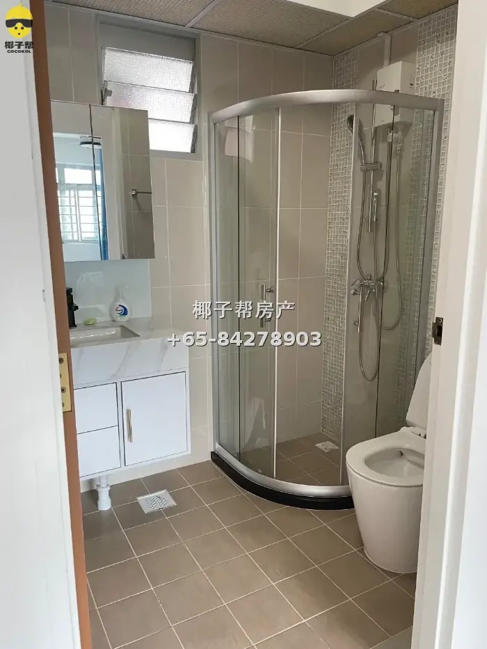 【出租】巴西立地铁站旁组屋普通房 步行3分钟 包水电冷气可报地址 2