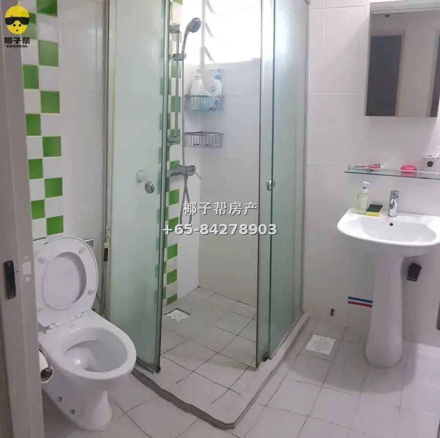 【出租】盛港农道轻轨旁组屋单间 高楼角落位安静宜居 4
